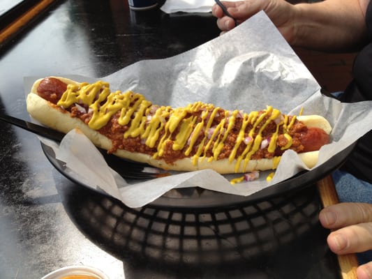 largest hot dog