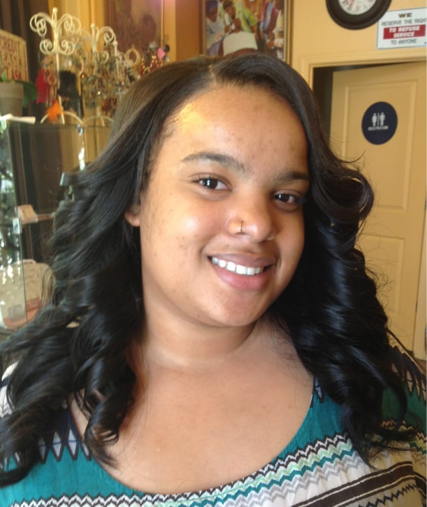 Full Sew in Weave with No Hair Out Full Sew in Weave with No Hair Out