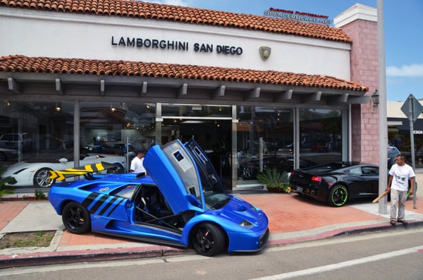 Diablo Gtr Pulling Into Our Showroom Yelp