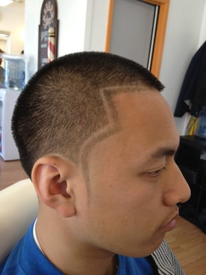 Line+Up+Haircut Barber Haircut Designs Lines Images & Pictures - Becuo