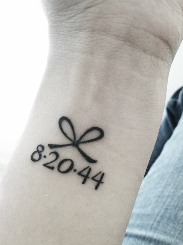 small wrist tattoo in memory of my mother done by viktor small wrist tattoo in memory of my mother done by viktor