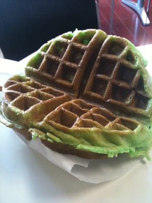 Green Waffle Picture